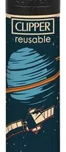 Clipper Feuerzeug Space 3v4 Satellit