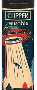 Clipper Feuerzeug Space 4v4 Ufo