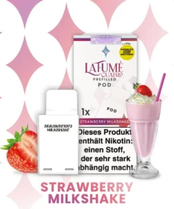LaFume Cuatro – Pod – Strawberry Milkshake