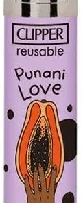 Clipper Feuerzeug Viva la Vulva 4v4 Punani Love