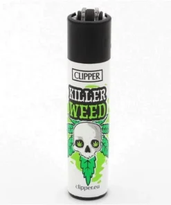 Clipper Feuerzeug Weed Slogan 2 – 1v4 KILLER WEED