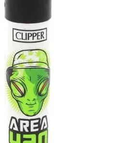 Clipper Feuerzeug Weed Slogan 2 – 4v4 AREA 420
