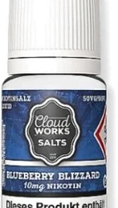 Cloudworks Nikotinsalz Liquid Blueberry Blizzard 10ml 10mg
