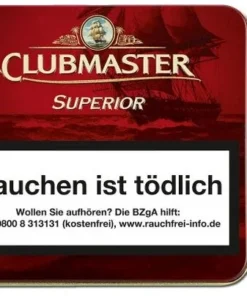 Clubmaster Zigarillos Superior Red ohne Filter