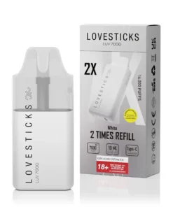 Lovesticks LUV7000 I White