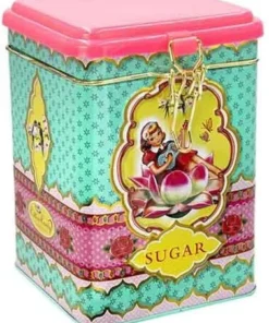 Cotton Candy Metalldose Retro Motiv Zucker