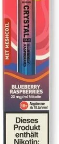 SKE Crystal Bar Blueberry Raspberries Einweg E-Zigarette 20mg