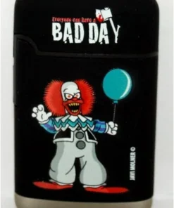 Crusty der Clown Easy Torch 8 Jet Feuerzeug Bad Day