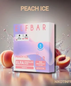 Elfbar ELFA | Pod | Peach Ice | 0mg Nikotin