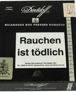 Davidoff Nicaragua Robusto Boxpressed Zigarren 12Stk.