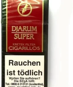 Djarum Super Filterzigarillos Kretek (Artikel wird nicht mehr hergestellt)