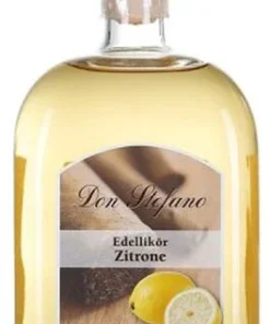 Don Stefano Edellikör Zitrone 0,5 l,30% vol. Alkohol