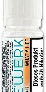 E-Liquid E WERK What a Life Erdbeere 6mg Nikotin