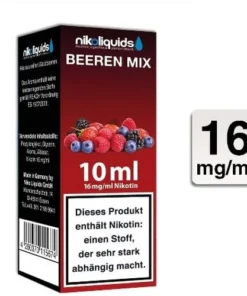 E-Liquid NIKOLIQUIDS Beeren Mix 16 mg Nikotin