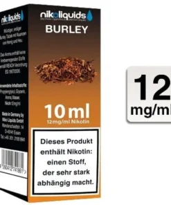 E-Liquid NIKOLIQUIDS Burley Tabak 12 mg Nikotin