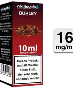 E-Liquid NIKOLIQUIDS Burley Tabak 16 mg Nikotin