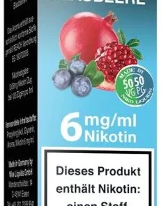 E-Liquid NIKOLIQUIDS Granatapfel Blaubeere 6mg Nikotin