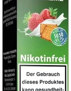 E-Liquid NIKOLIQUIDS Erdbeerkeks a la Creme 0 mg Nikotin