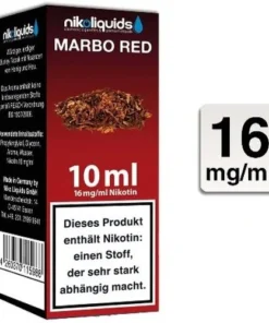 E-Liquid NIKOLIQUIDS Marbo Red 16 mg Nikotin