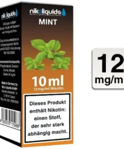 E-Liquid NIKOLIQUIDS Mint 12 mg Nikotin