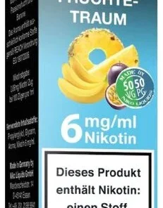 E-Liquid NIKOLIQUIDS Tropischer Früchte-Traum 6mg Nikotin