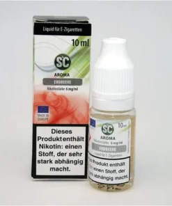 E-Liquid SC Aroma Erdbeere 6mg Nikotin