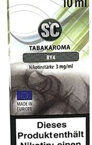 E-Liquid SC Tabakaroma RY4 3mg Nikotin