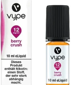 E-Liquid Vype Bottle Berry Crush 12mg SMOOTH COLLECTION