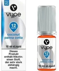 E-Liquid Vype Bottle Coconut Pana Cotta 12mg COLLECTION