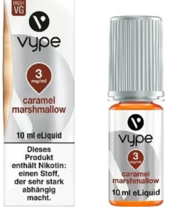 E-Liquid Vype Bottle Caramel Marshmallow 3mg COLLECTION