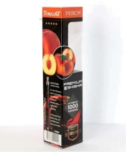 E-Shisha TOBALIQ Peach 1000 Züge Premium