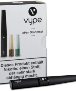 E-Zigarette Vype ePen Starterset Schwarz 12mg (Artikel wird nicht mehr hergestellt)