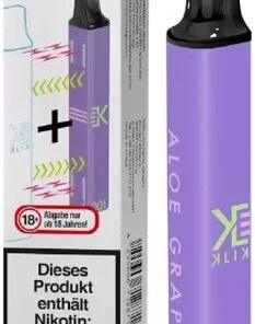Element Klik Klak Aloe Grape Einweg E-Zigarette 20 mg Nikotin