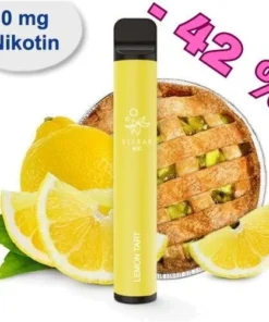 Elf Bar 600 Lemon Tart Einweg E-Zigarette ohne Nikotin