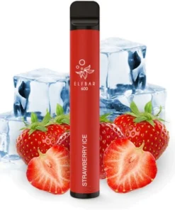 Elf Bar 600 Strawberry-Ice Einweg E-Zigarette 20mg Nikotin