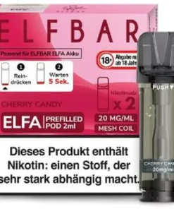 Elf Bar ELFA Cherry Candy Prefilled Pod 2x2ml 20mg