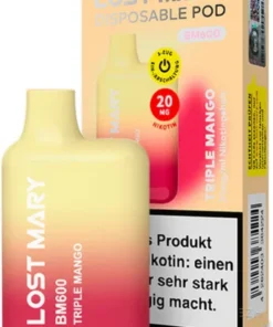Elf Bar Lost Mary BM600 Triple Mango Einweg E-Zigarette 20mg
