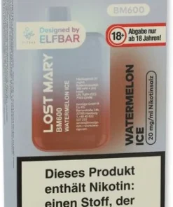Elf Bar Lost Mary BM600 Watermelon Ice Einweg E-Zigarette 20mg