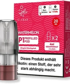 Elf Bar Mate 500 P1 Watermelon Prefilled Pod 2x2ml 20mg