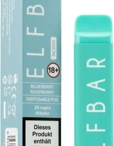 Elf Bar NC600 Einweg E-Zigarette Blueberry Raspberry 20 mg Nikotin