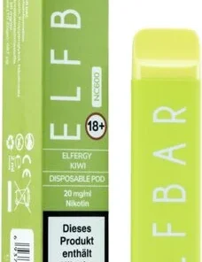 Elf Bar NC600 Einweg E-Zigarette Elfergy Kiwi 20 mg Nikotin