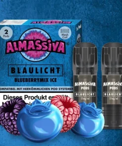 Al Massiva Pods – Duo Pack – Blaulicht (ELFA-kompatibel)