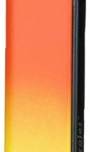 Eurojet Feuerzeug Metall matt Rainbow Orange-Gelb
