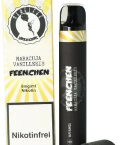 Feenchen 600 Einweg E-Shisha Maracuja Vanilleeis 0mg