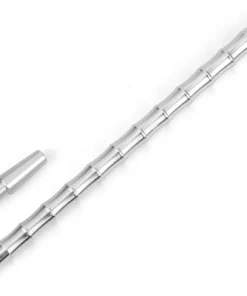 Caesar Bambus Shisha Mundstück Set Silber