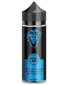 Dampflion Blue Aroma 10ml (Menthol + frische Zitrone + Hibiscus)