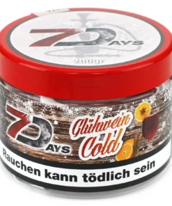 7Days Cold Glühwein Shisha Tabak 200g