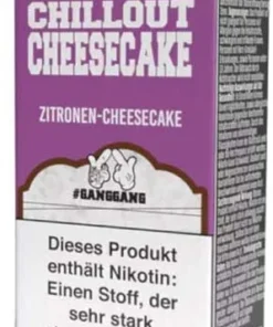 GANGGANG Chillout Chessecake Nikotinsalz Liquid 10ml 20mg