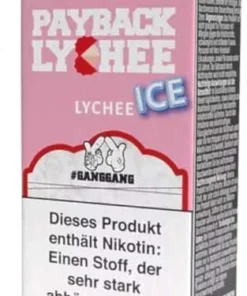 GANGGANG Payback Lychee Ice Nikotinsalz Liquid 10ml 20mg