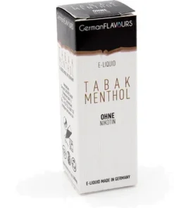 GF Tabak Menthol e-Liquid 0 mg Nikotin